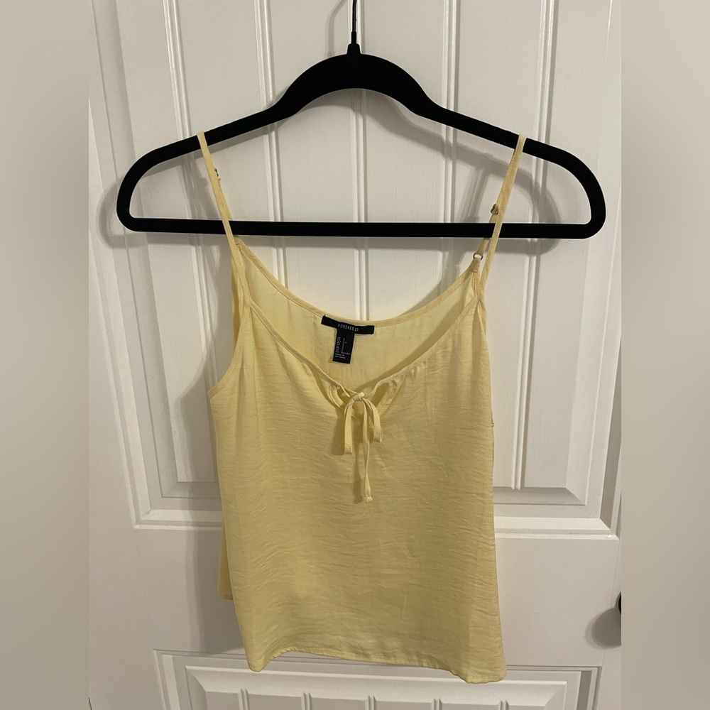 Forever 21 Yellow Tank Size Small